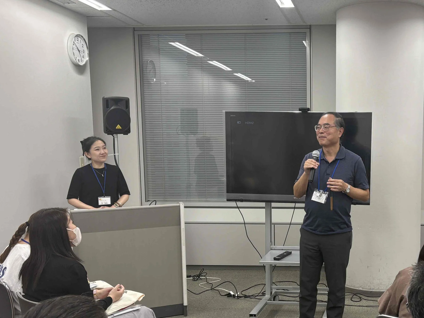 参加者代表のスピーチ