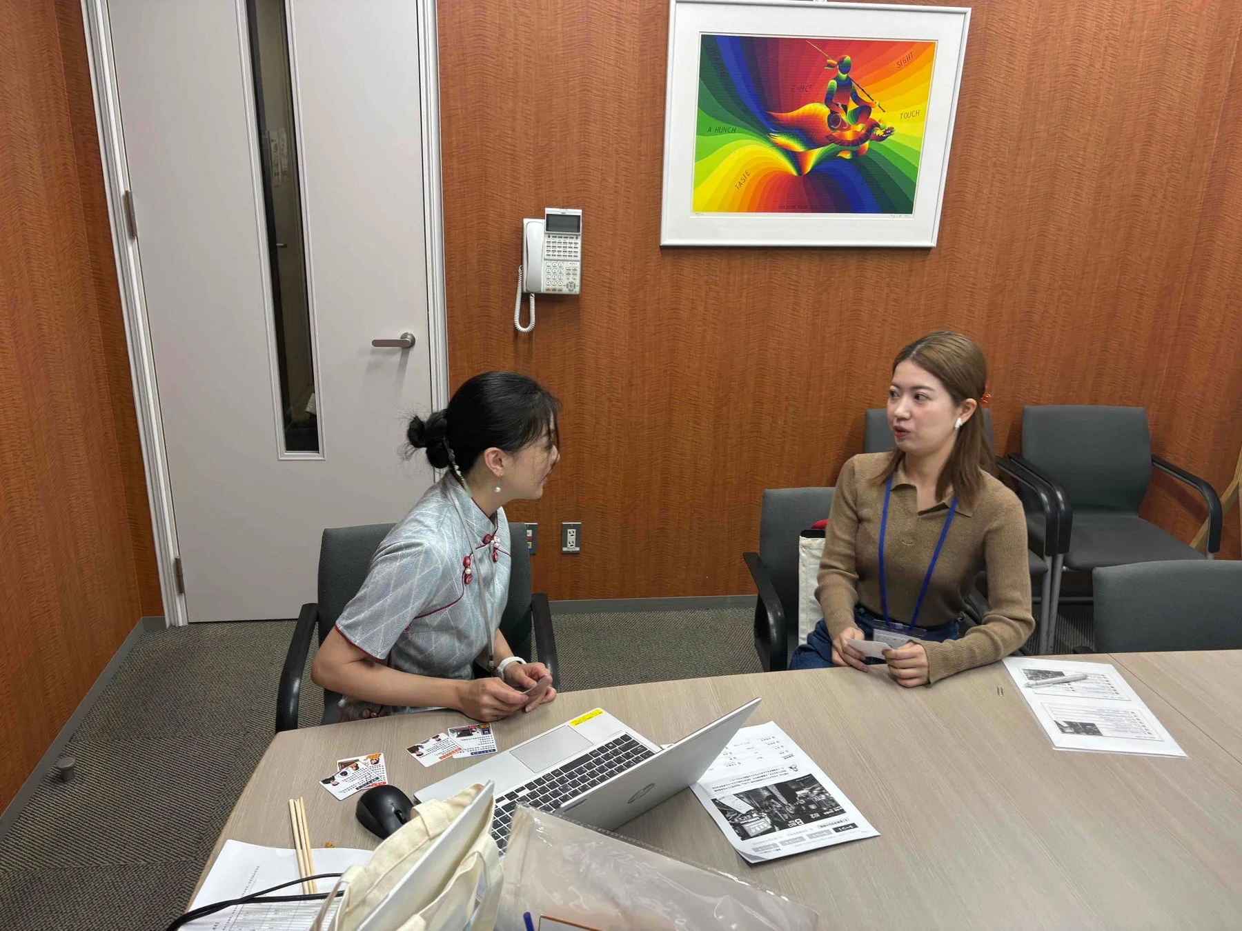 ミッション会話の様子