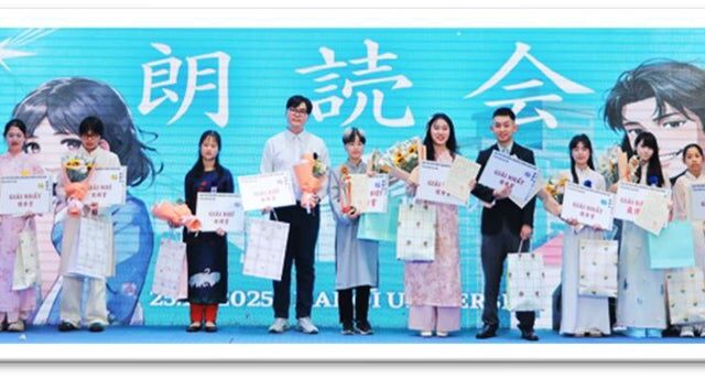「ベトナム日本語朗読会」 決勝大会をハノイ大学で開催 – 共催：ハノイ大学、MEIKO NETWORK VIETNAM –