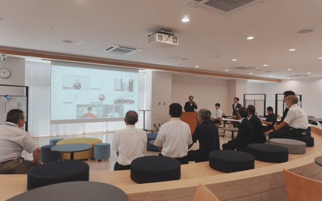 【津山高専】サテライトオフィスのオープンセレモニーを開催 － 岡山大学共創イノベーションラボ『KIBINOVE』に開設 －
