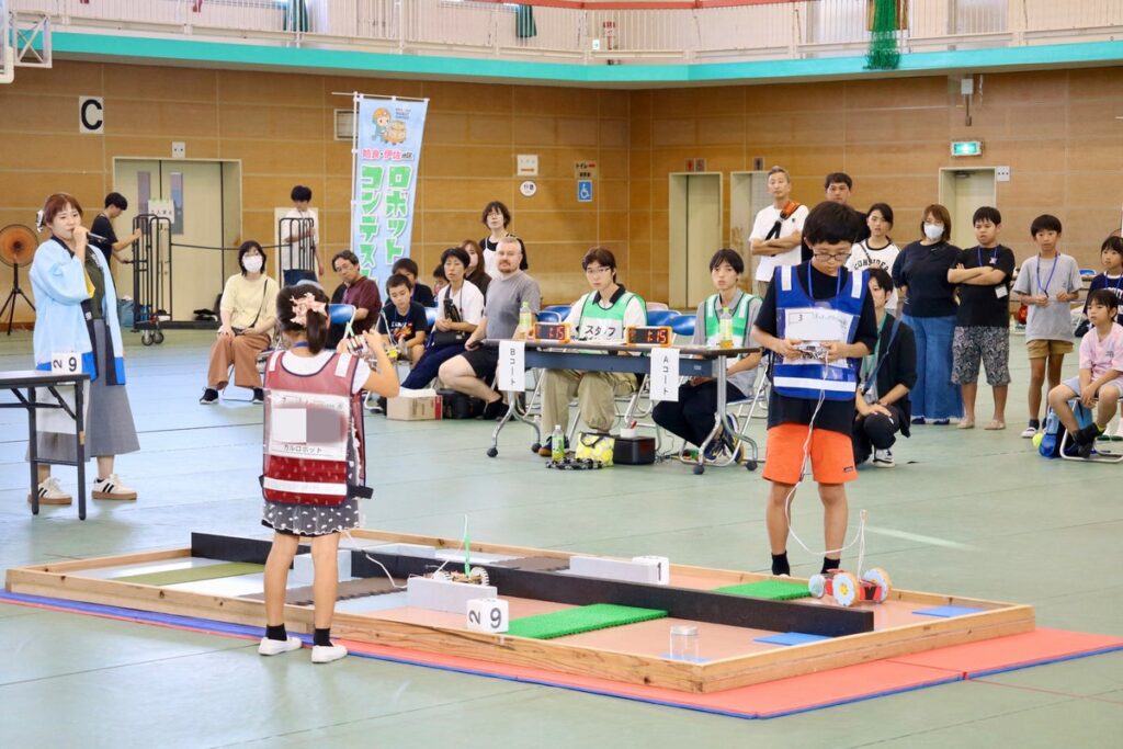 【鹿児島高専】「全日本小中学生ロボット選手権 鹿児島県姶良・伊佐地区予選大会」の開催に協力